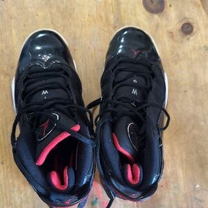 Black and Red Athletic Sneakers